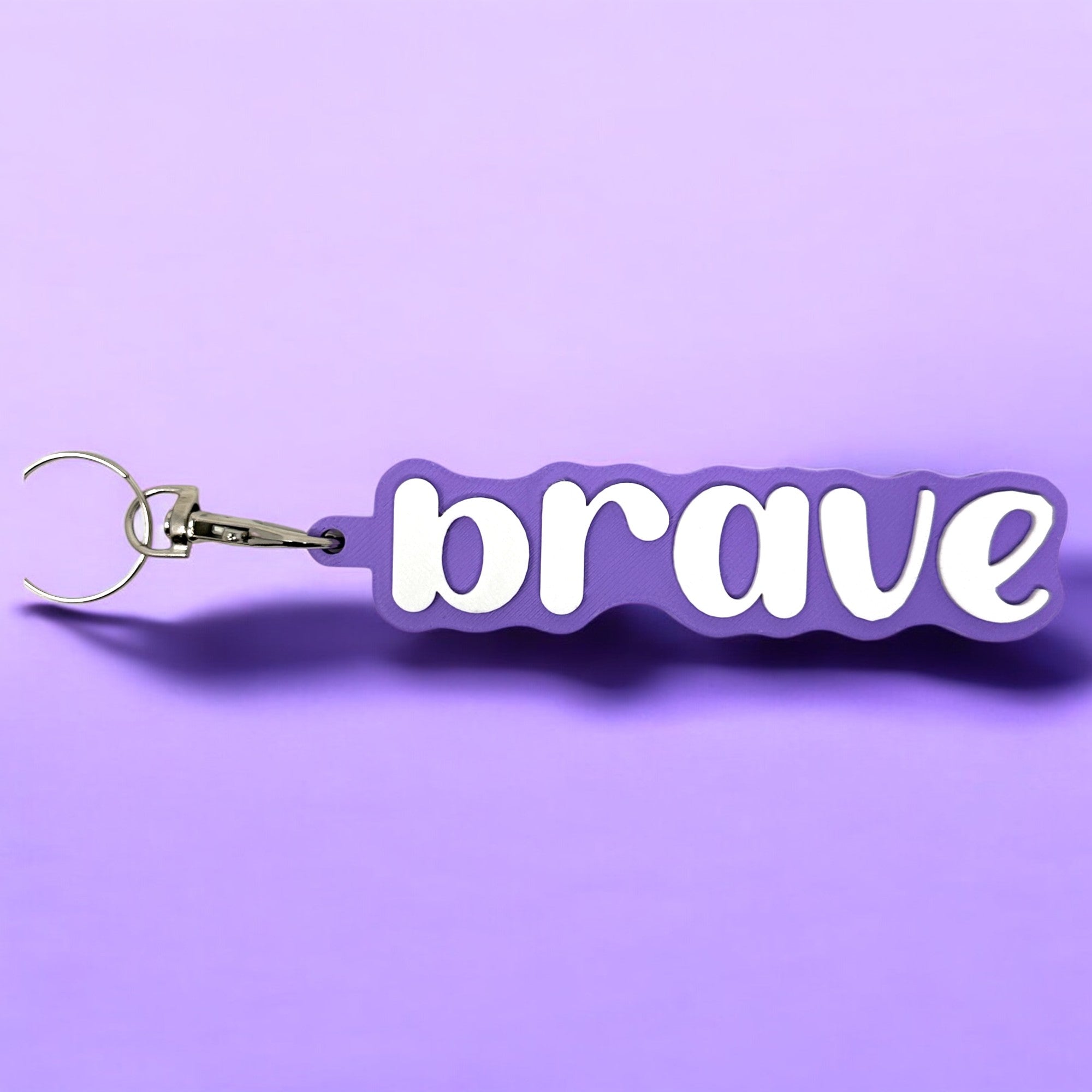 Bubble Font Keyrings