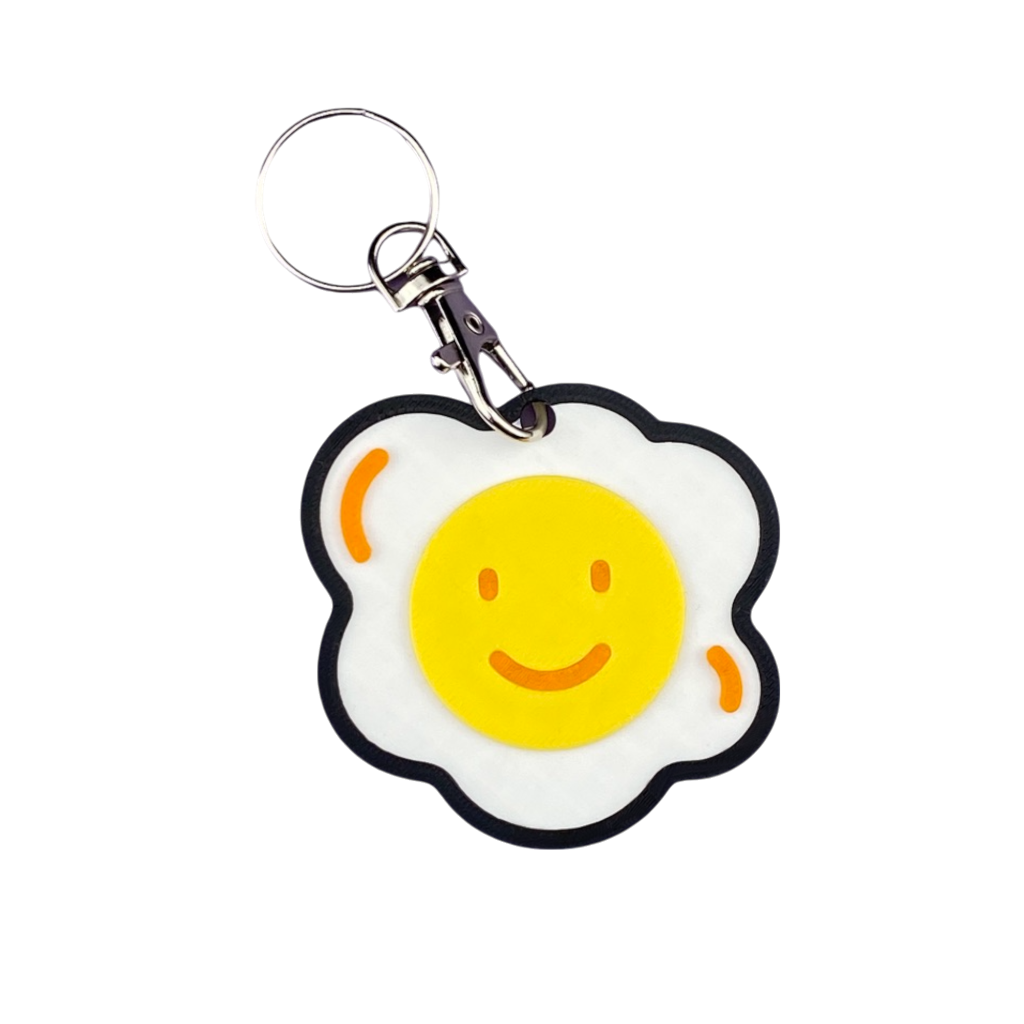 Kawaii Style Egg Keyring