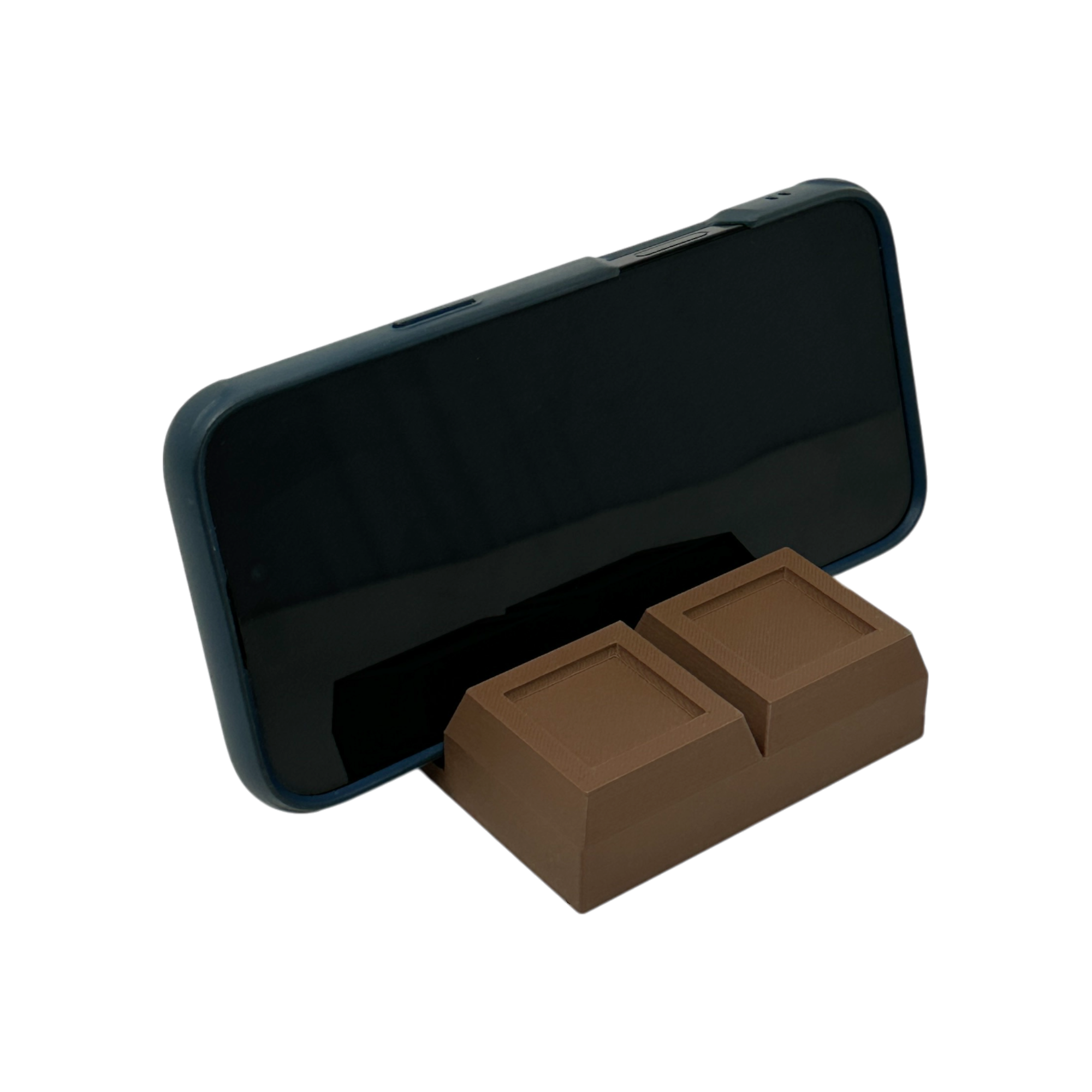 Chocolate Block Novelty Phone Holder