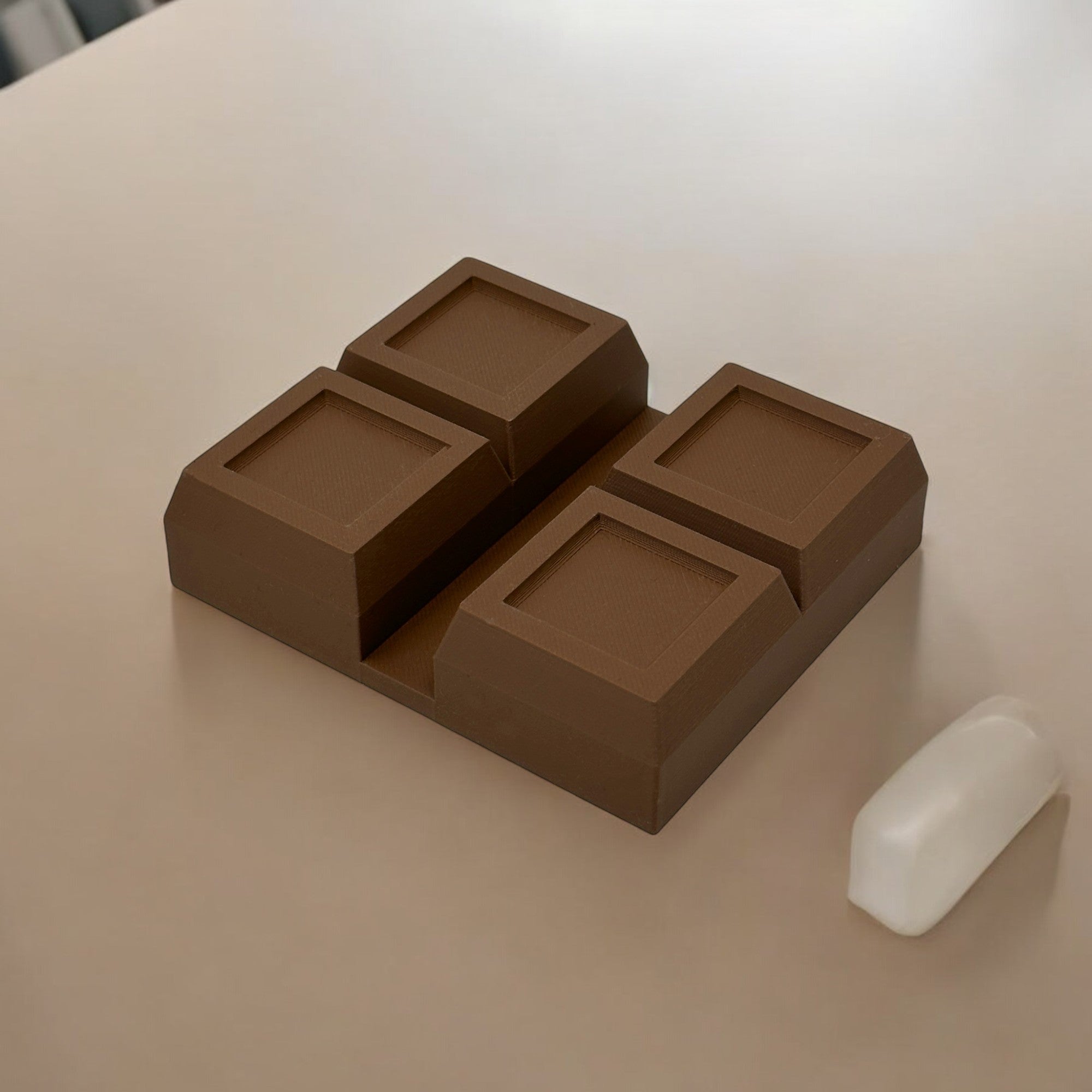 Chocolate Block Novelty Phone Holder