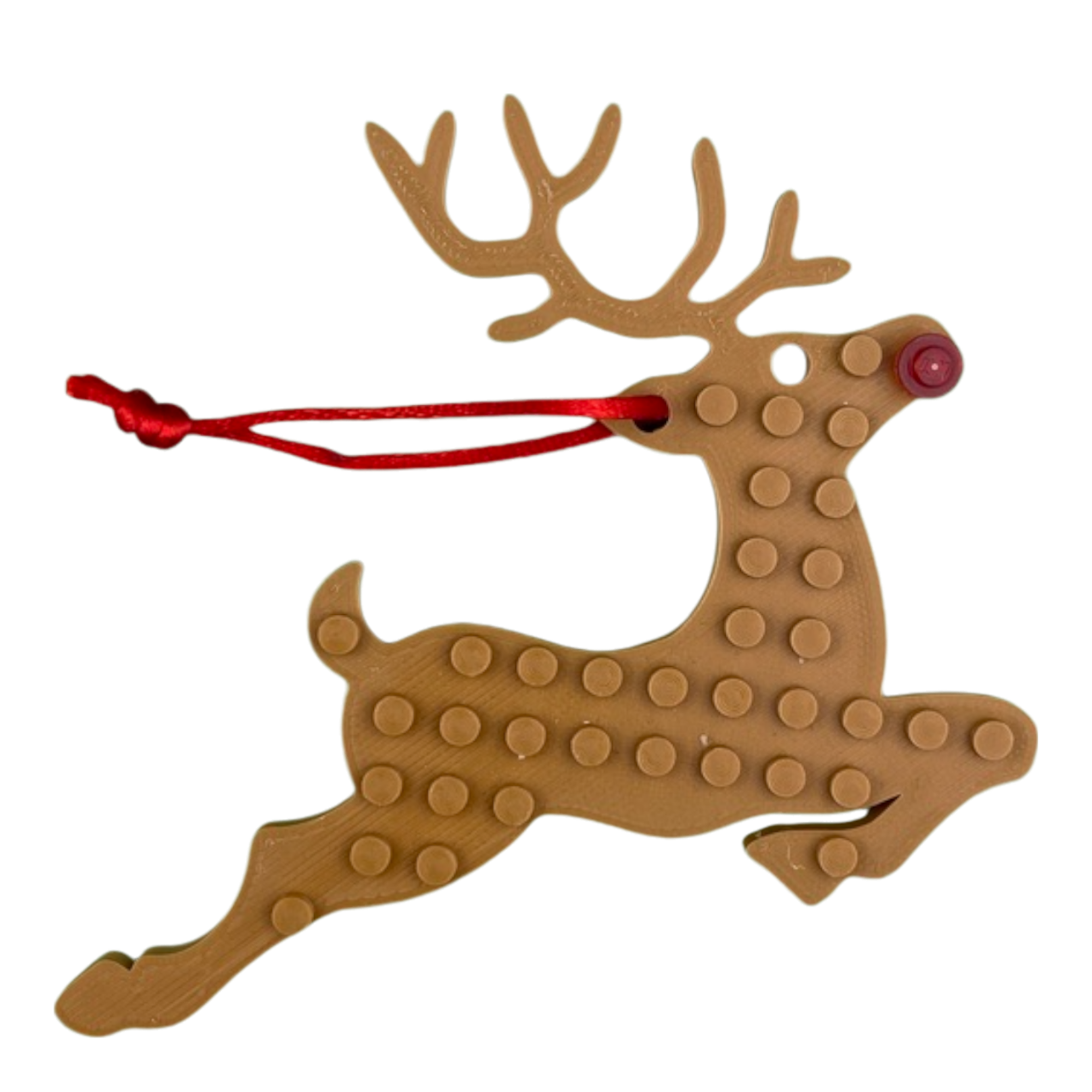 Reindeer Tree Decoration - Brick Compatible