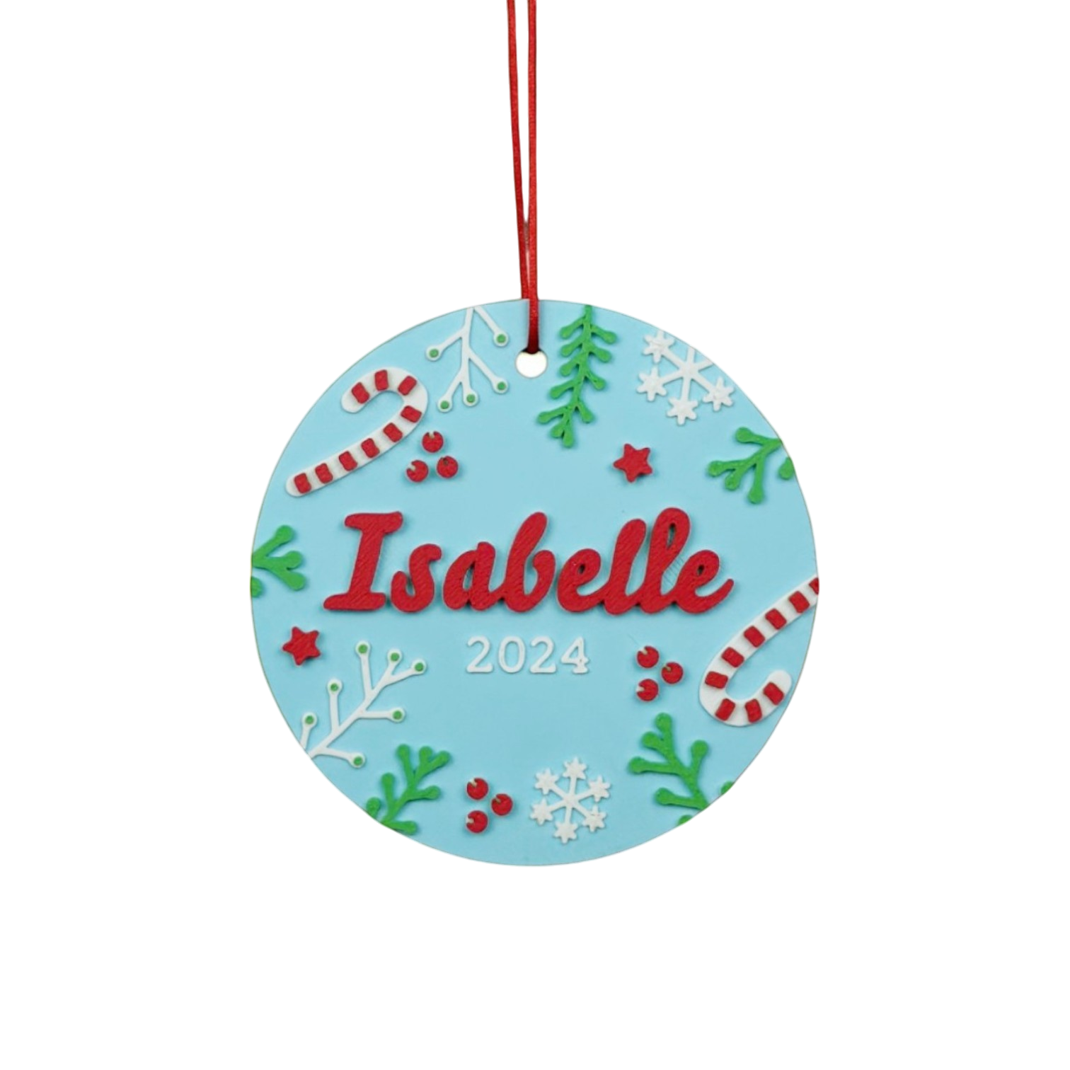 Personalised Decorative Christmas Tree Bauble