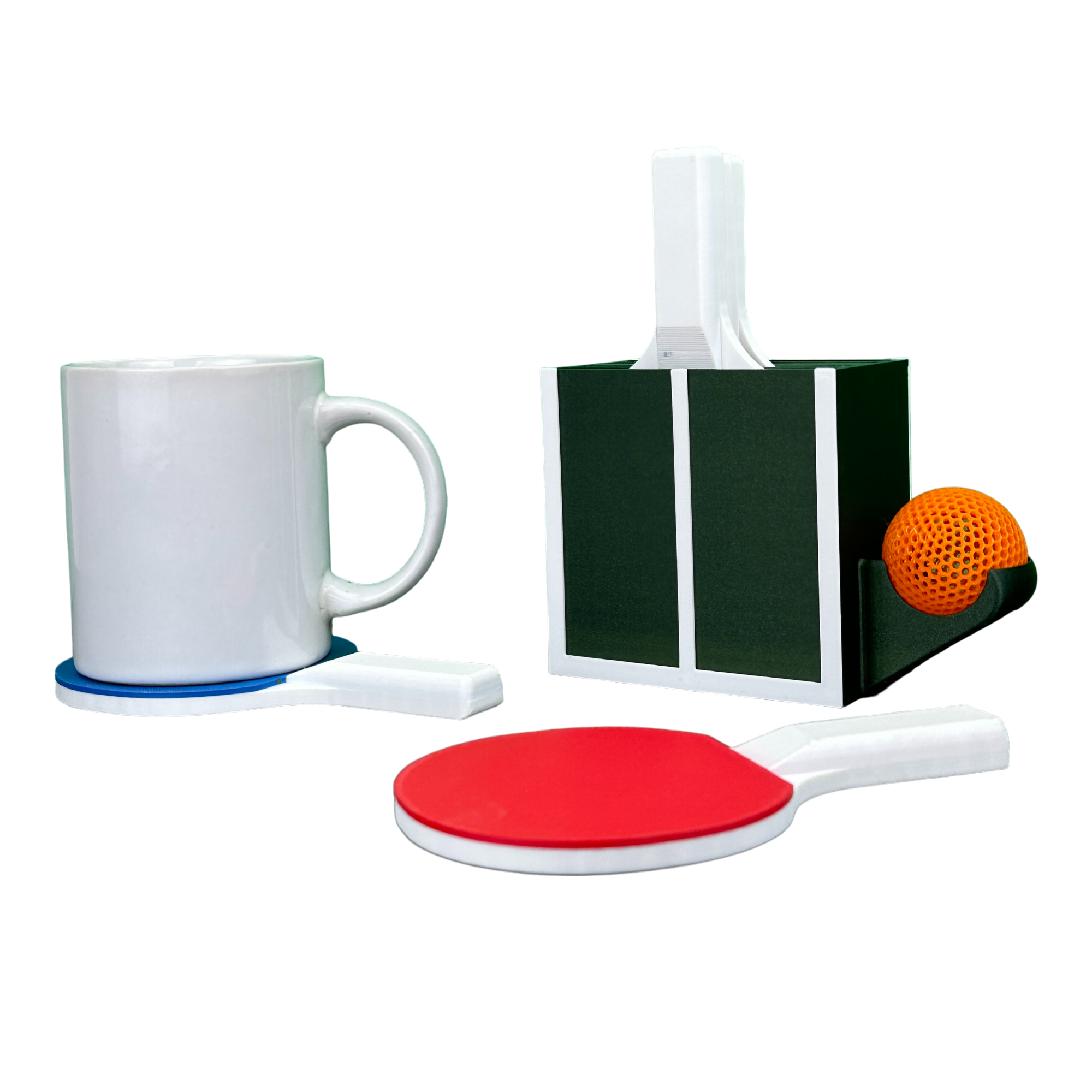 Table Tennis Coaster Set