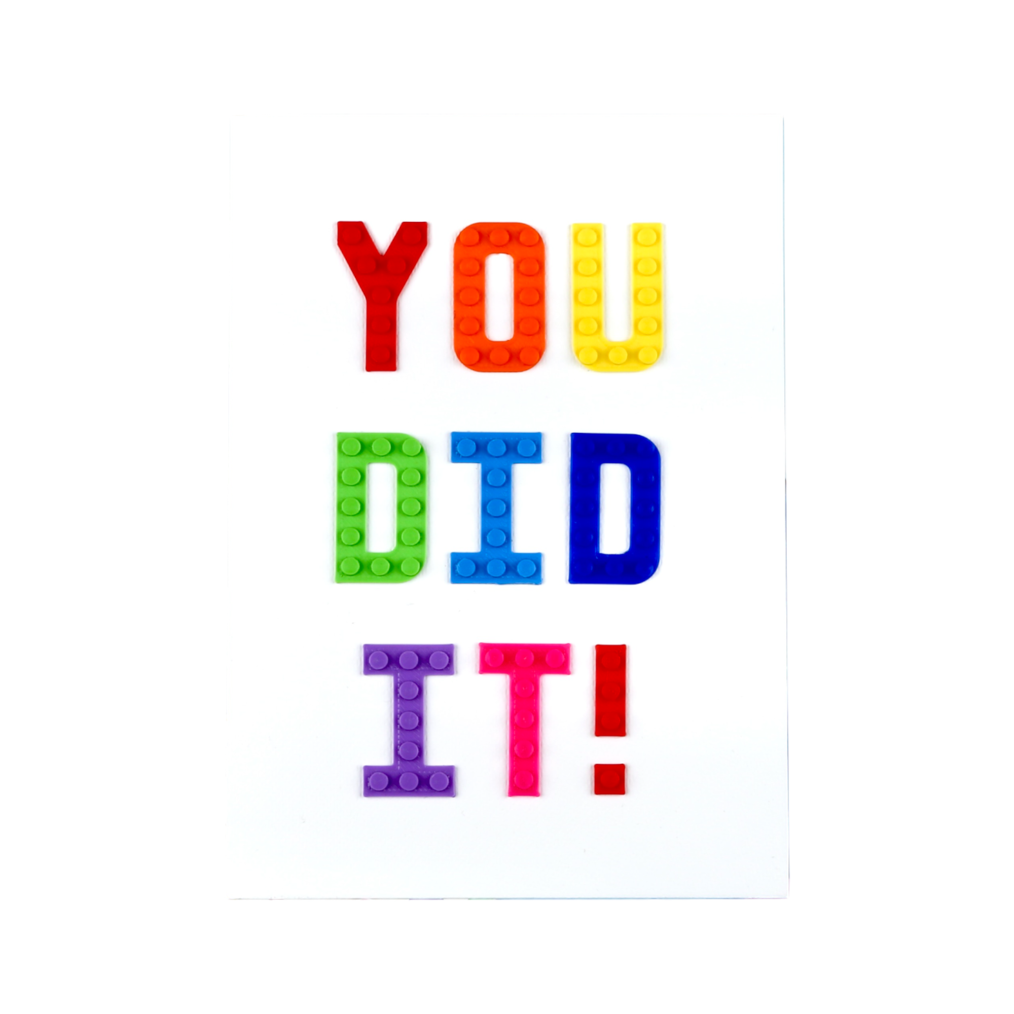 'You Did It!' Card