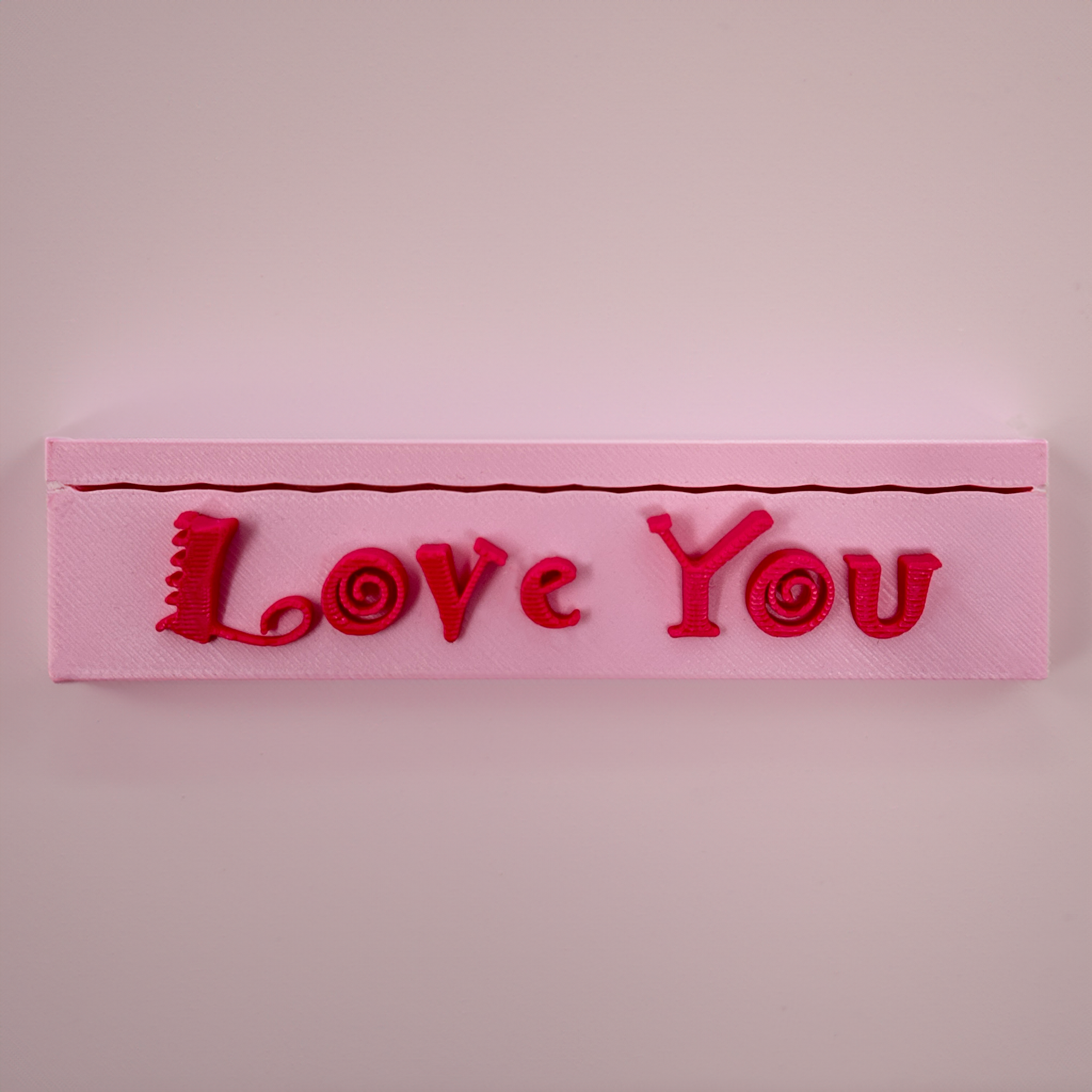 'Love You' Photo Holder