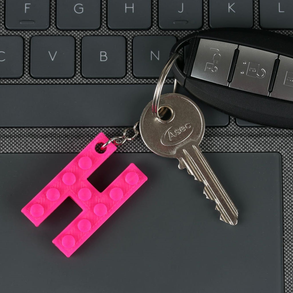 Lego Initial Keyrings