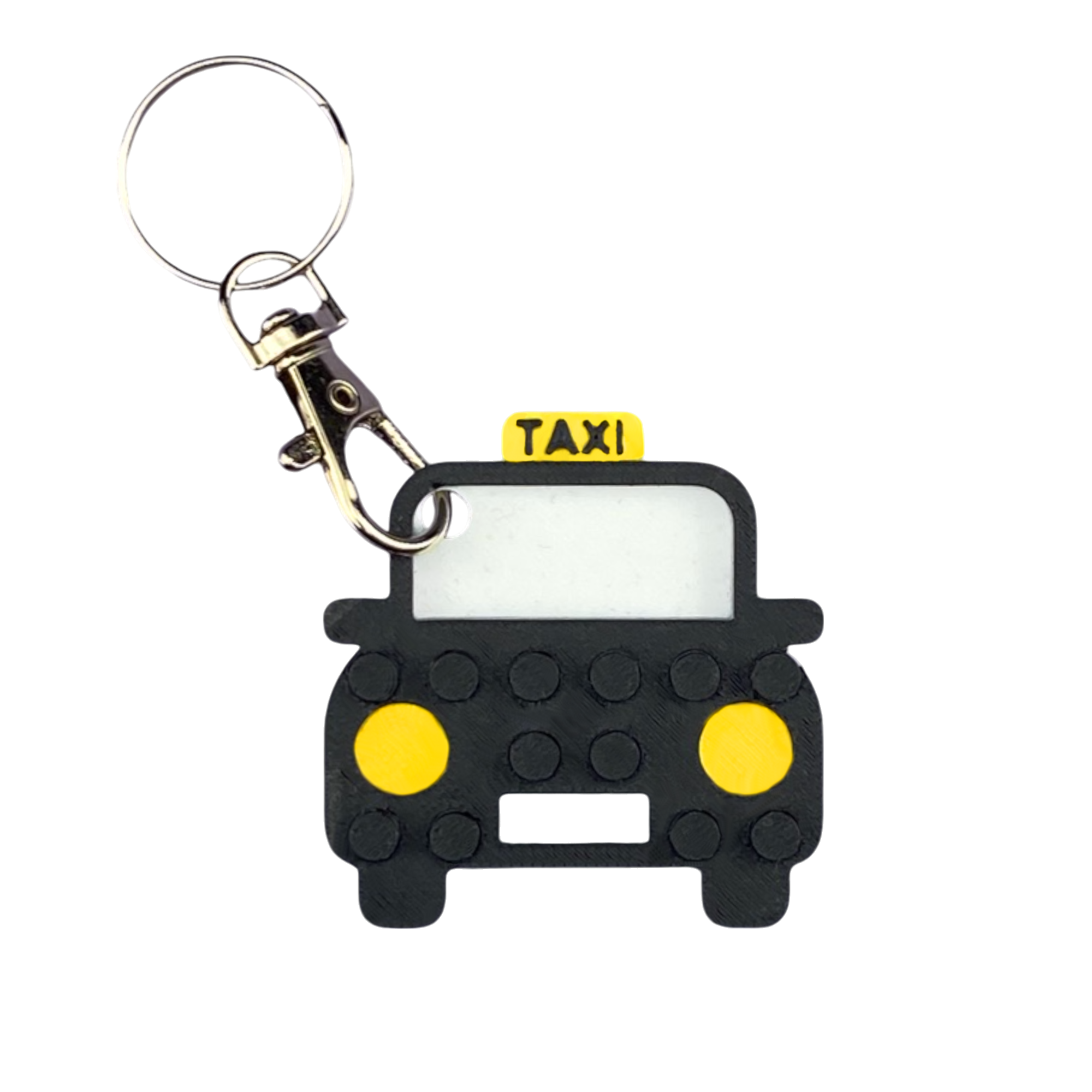 Taxi Style Keyring