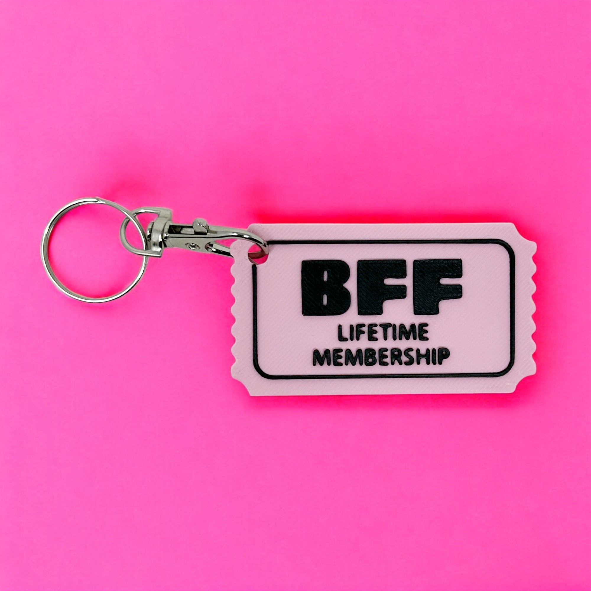 Arcade Ticket Funny & Offensive Novelty Keyrings