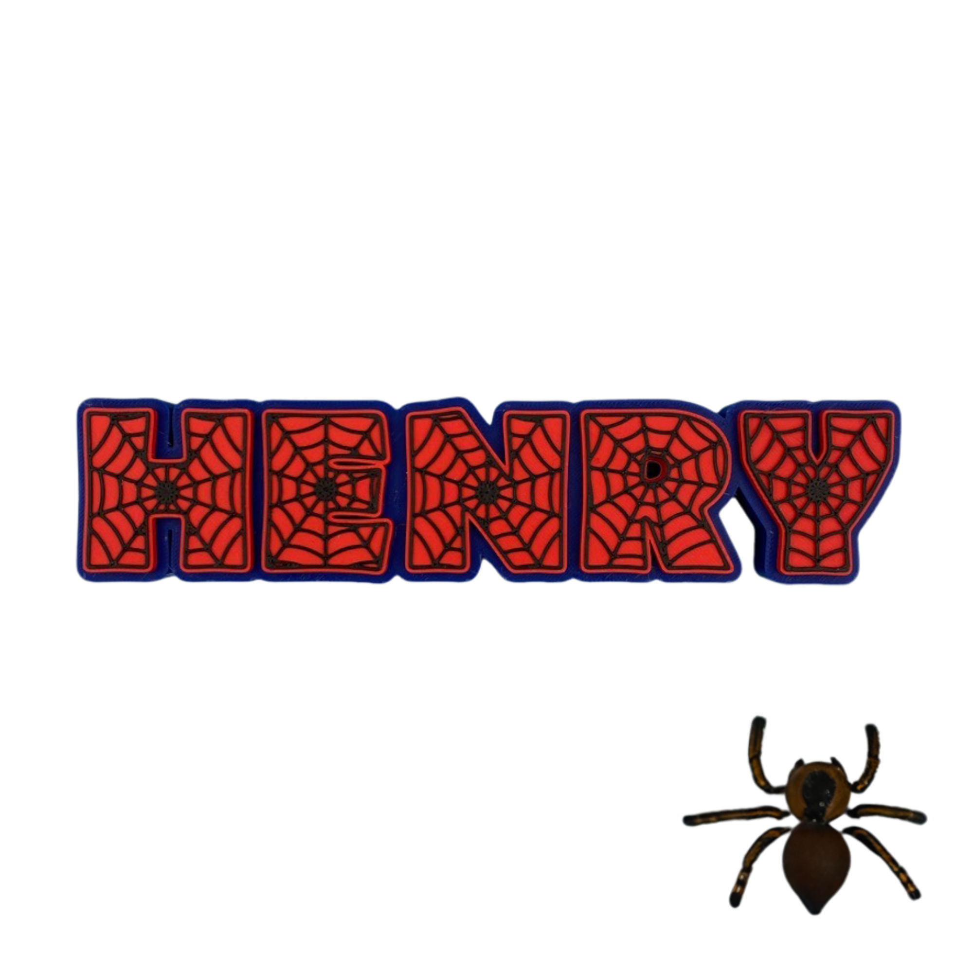 Spider Hero Style Namesign